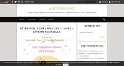 Desktop Screenshot of justinteresting.com